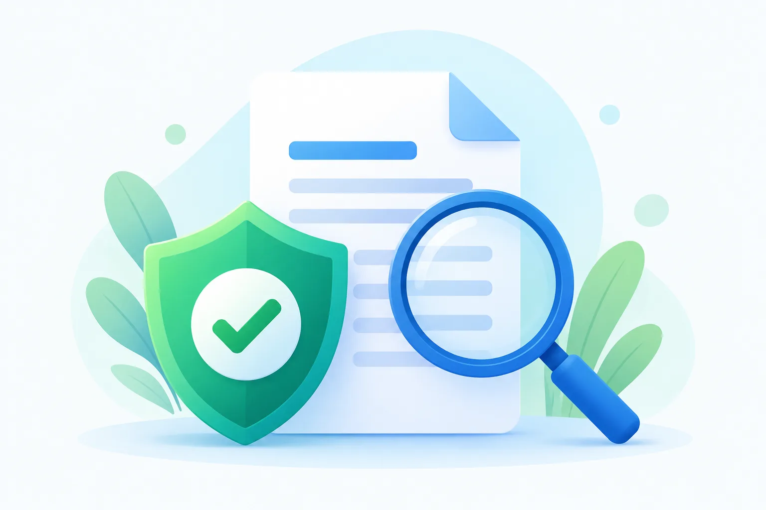 فایل دیجیتال در حال بررسی با سپر امنیتی